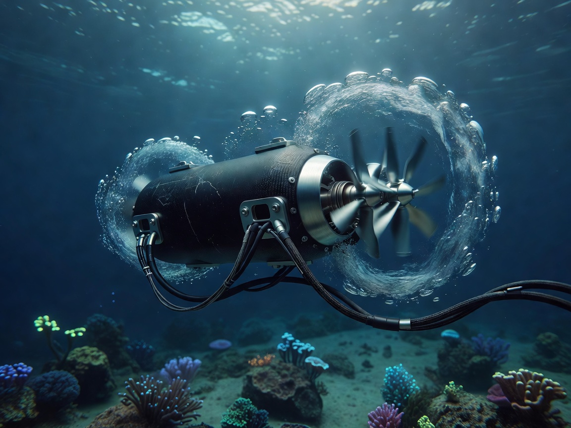 Underwater Electric Motor Pod System Dynamics